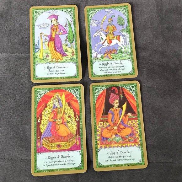 The Rumi Tarot RARE OOP Nigel Jackson - Picture 7 of 11